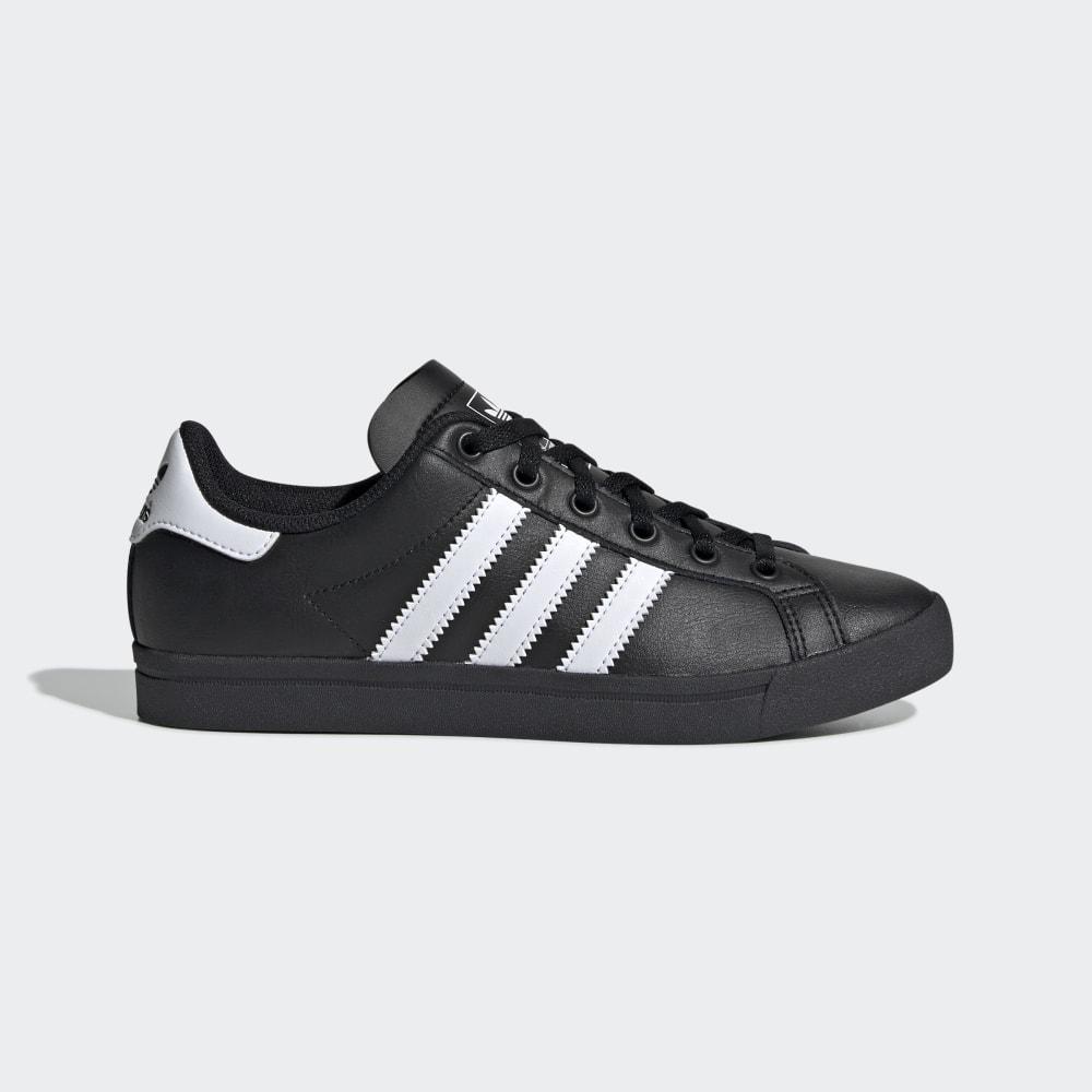 Pantofi Tenis Adidas Coast Star Baieti Romania - Negrii/Albi EE9699